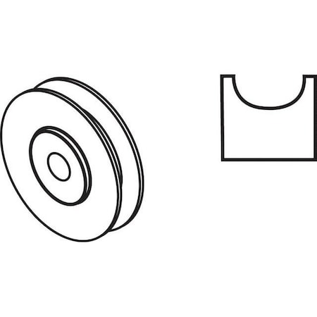 Strybuc 1-11/16in Nylon Wheel 11-110